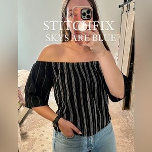 StitchFix off the shoulder top